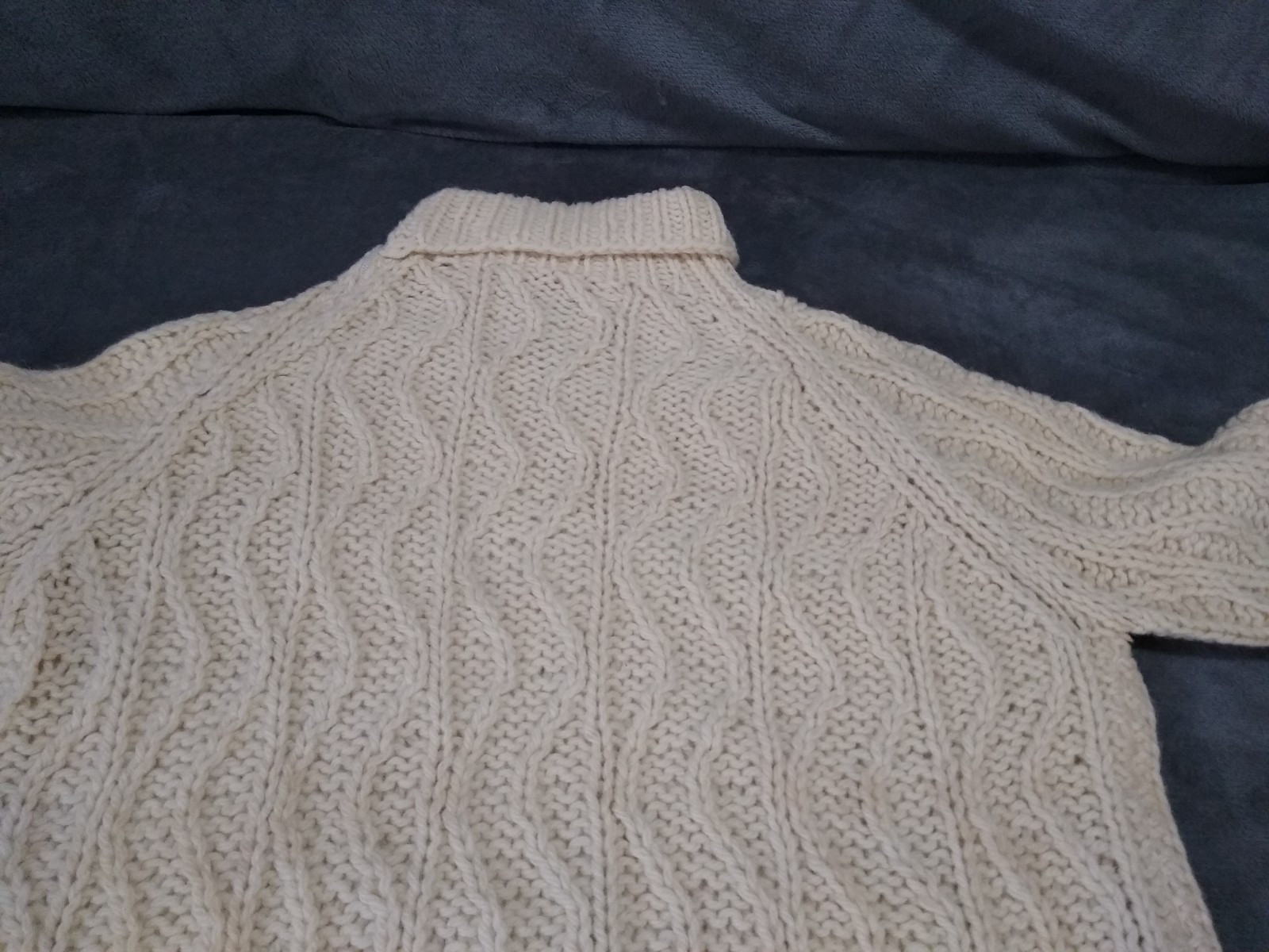 Vtg 100% Wool Sweater Handmade In Italy For Swanson’s On The Plaza Women’s Small