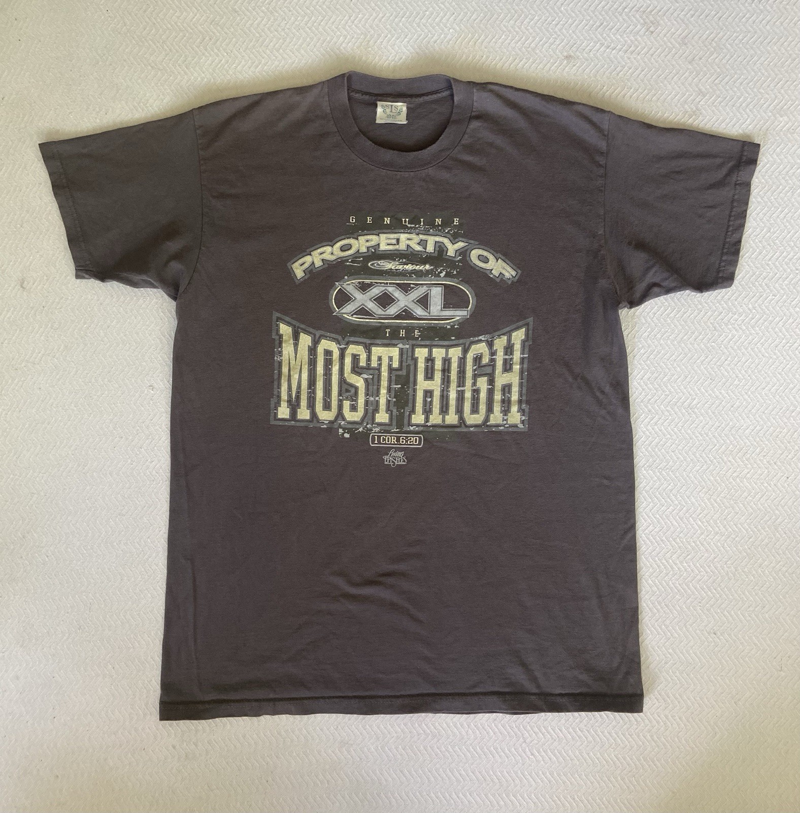 Vtg 90s Living Epistles Property Of The Most High Shirt XL SLS Made In USA Tee