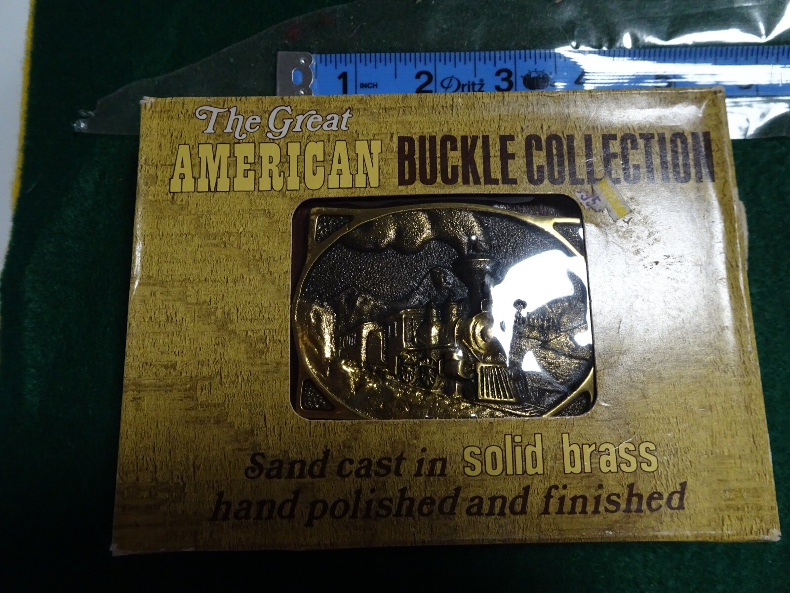 The Great American Buckle Collection Heritage Mint Train Locomotive