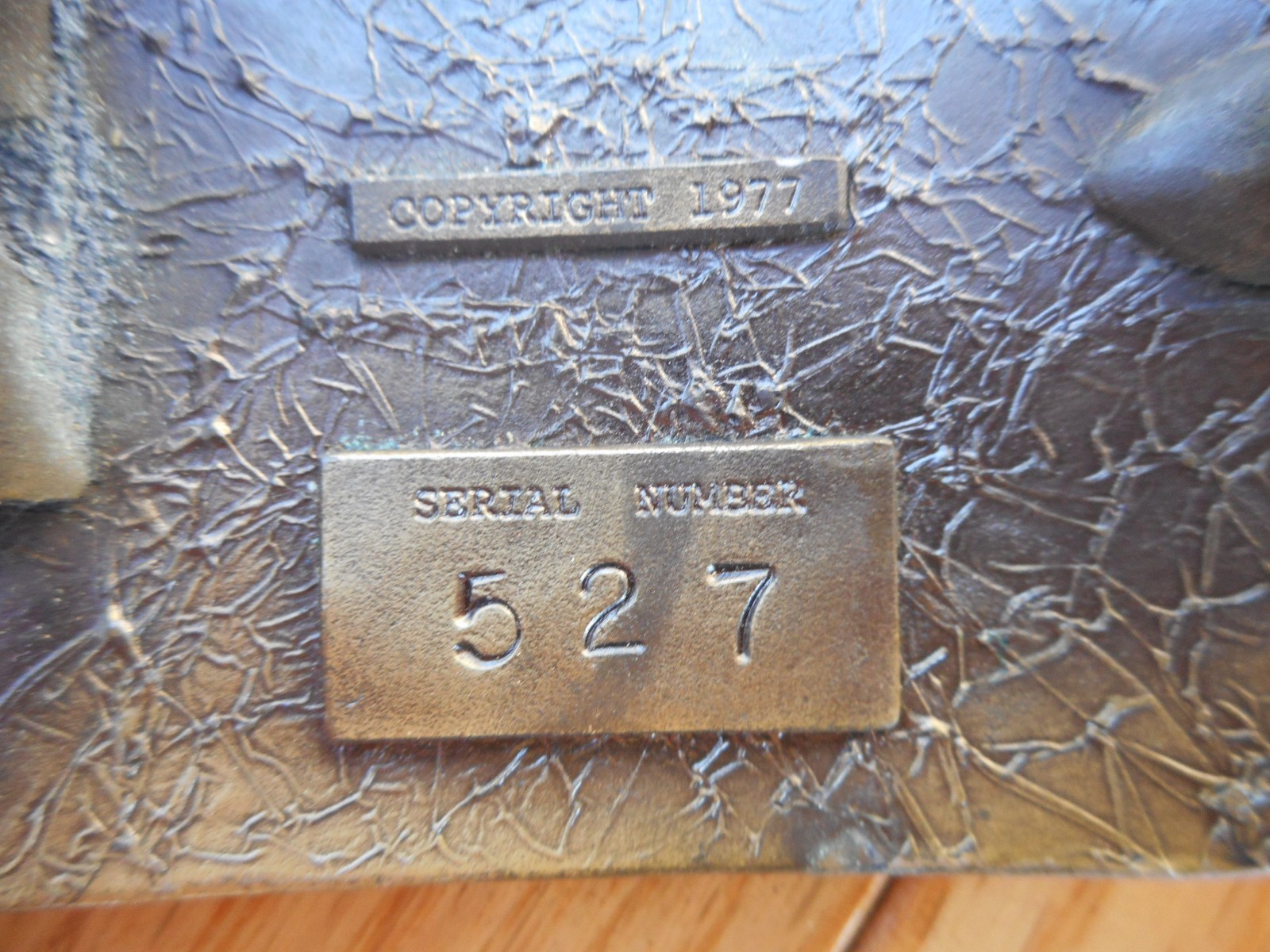  The Great American Buckle Co. 1977 Trout Fish Salmon Belt Buckle # 527 Brass