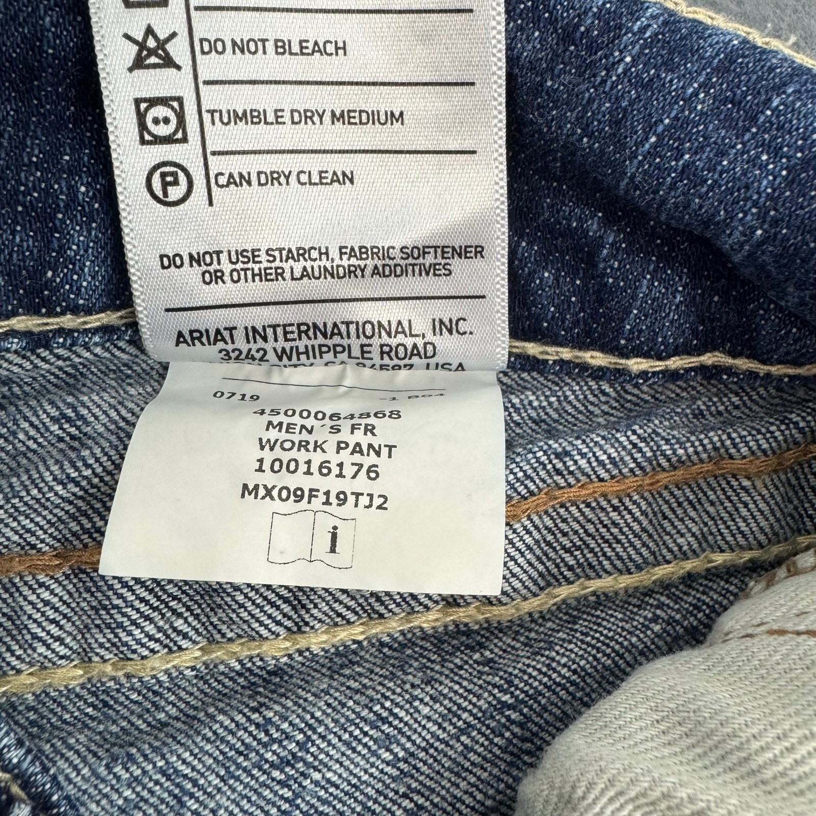 Ariat FR Work Pant Womens 28S Flame Resistant Mid Rise Boot Cut Jeans 10016176