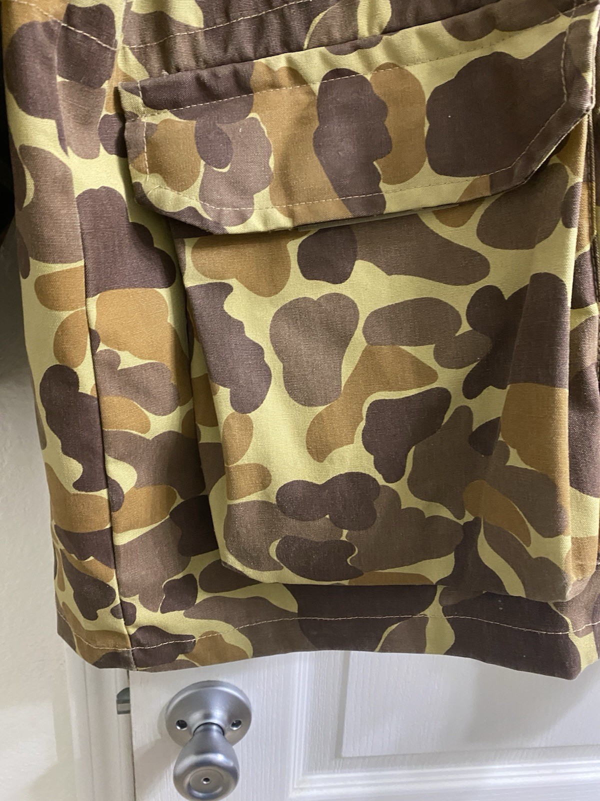 Vintage Mount’n Prairie Duck Brown Camo Hunting Hooded Field Gorpcore Jacket L