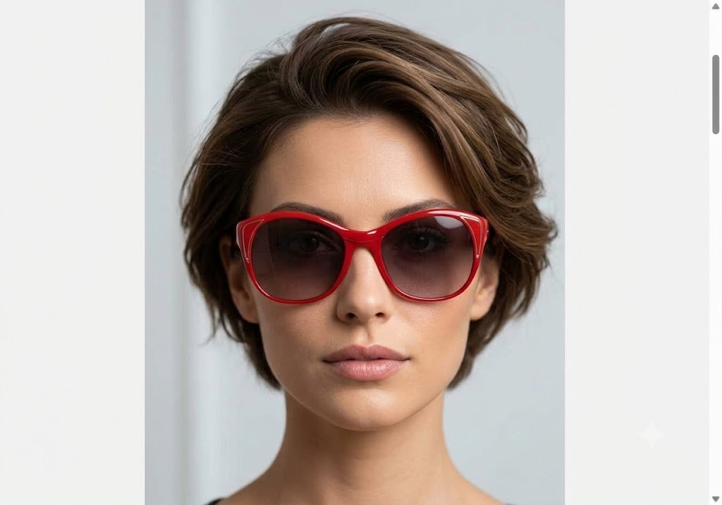 Vintage Sunglasses Giorgio Beverly Hills Mod#601 #c New Red