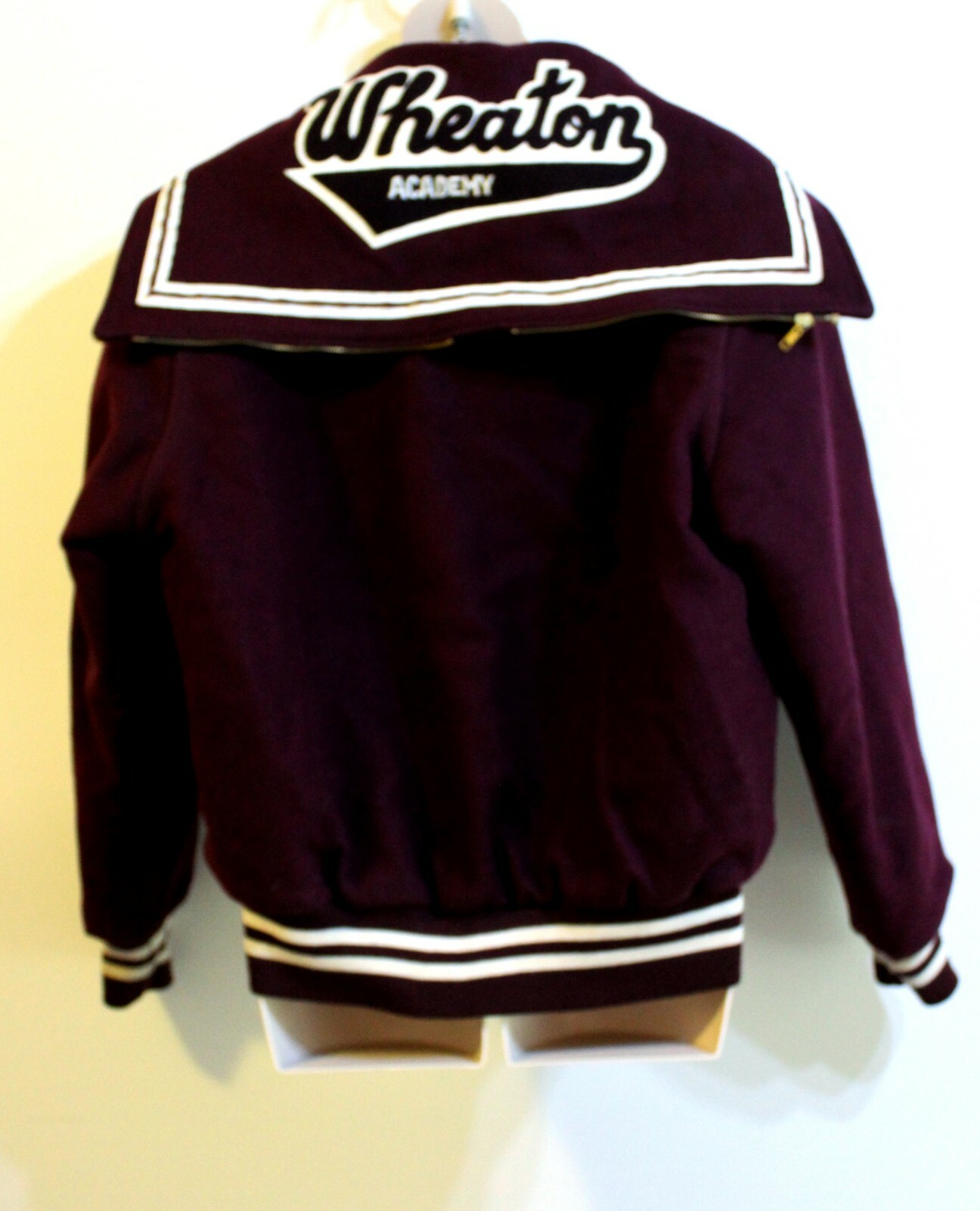 Haden’s Vintage Men’s Varsity Letterman Jacket Size XL Wool Wheaton Academy