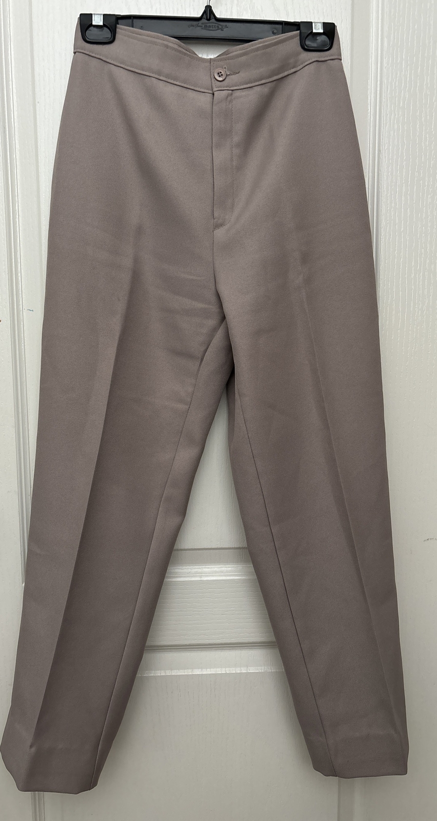 Vtg Jamie White Trousers Petite Women’s 25 X 26 Beige Khaki Pants Made In USA
