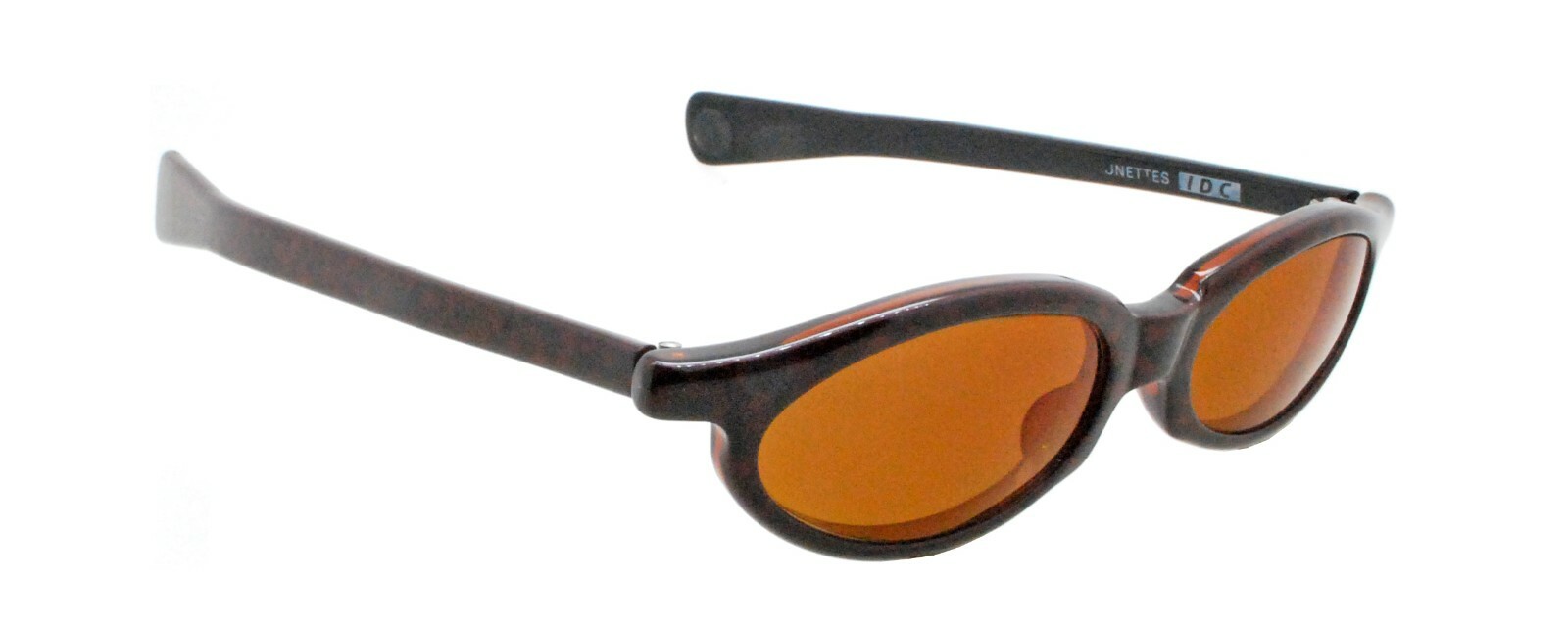 New Authentic Eye’DC I565 141 90s France Vintage Dark Tortoise Metal Sunglasses