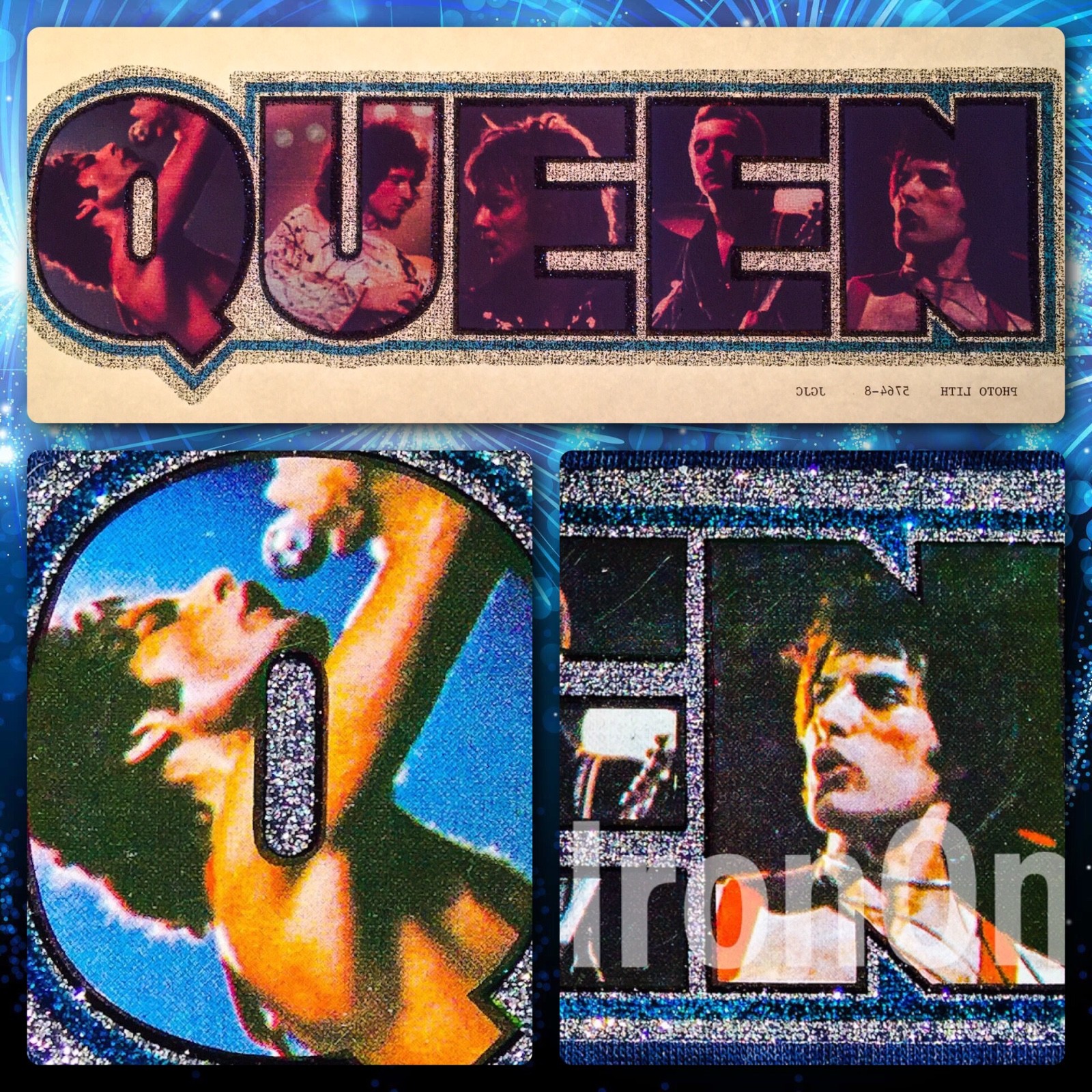 70s QUEEN Freddie Mercury Bohemian Rhapsody FLASH rock band vTg t-shirt iron-on