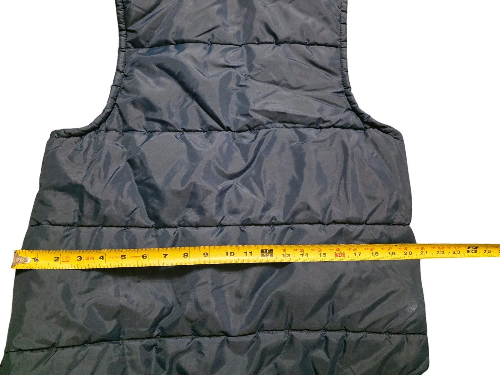 Pla-Jac by Dunbrooke Vintage Puffer Vest Men’s Blue Large Kerkstra Precast *READ
