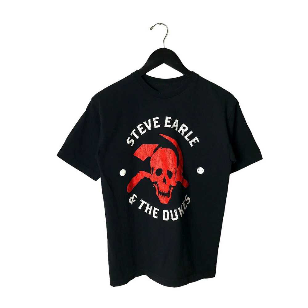 Vintage Steve Earle & The Dukes 90s Shirt Classic Black Unisex S-5XL CC4457