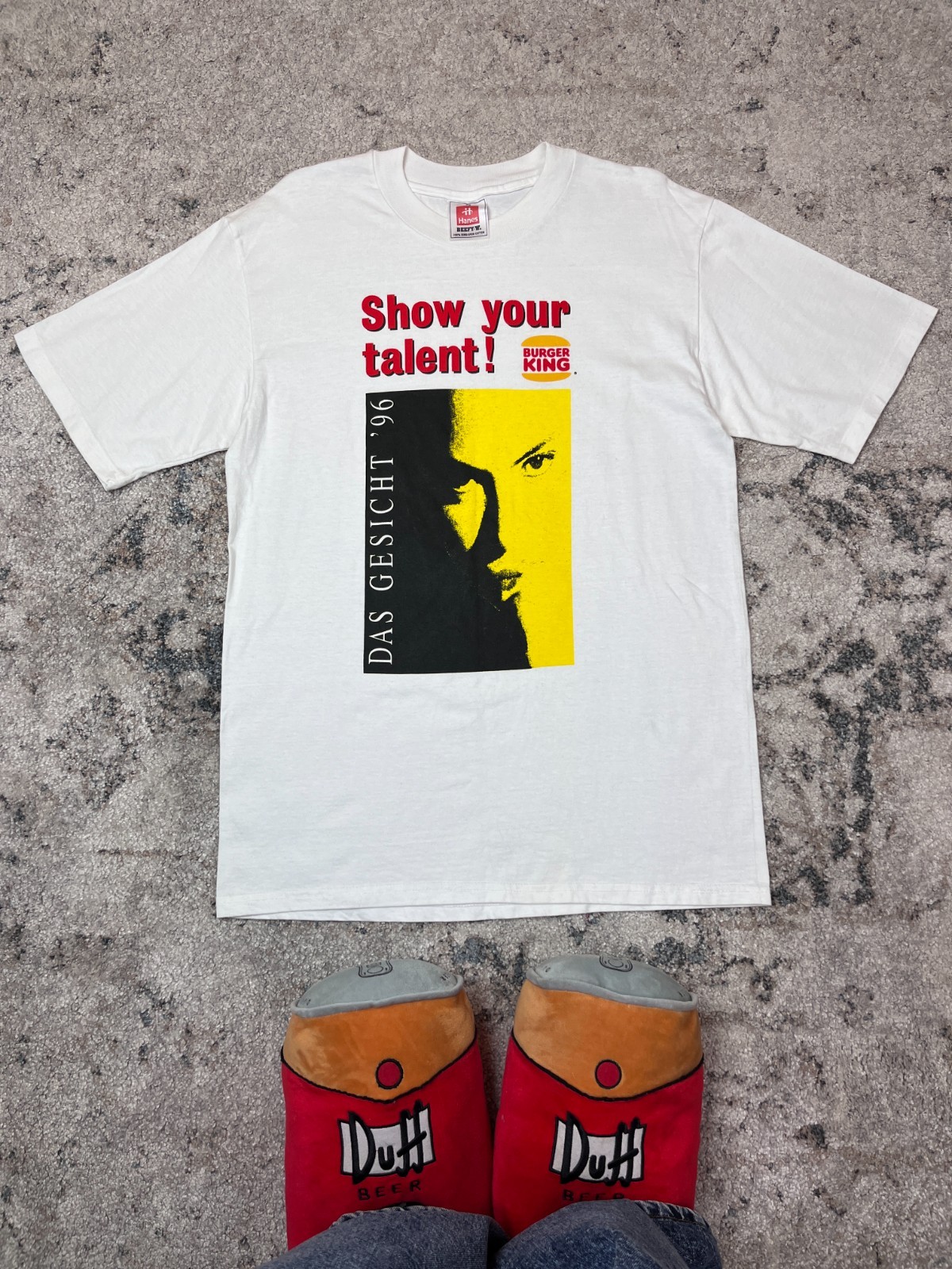 1996 “SHOW YOUR TALENT!” BURGER KING PROMO VINTAGE TEE