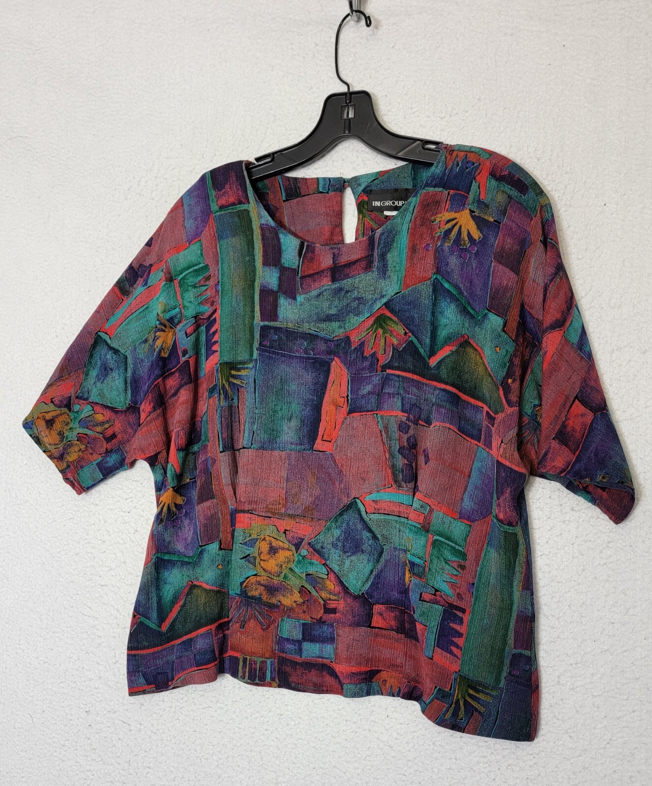 In Group Ltd Women’s 12 Lightweight Colorful Blouse Top Shirt Made in USA
