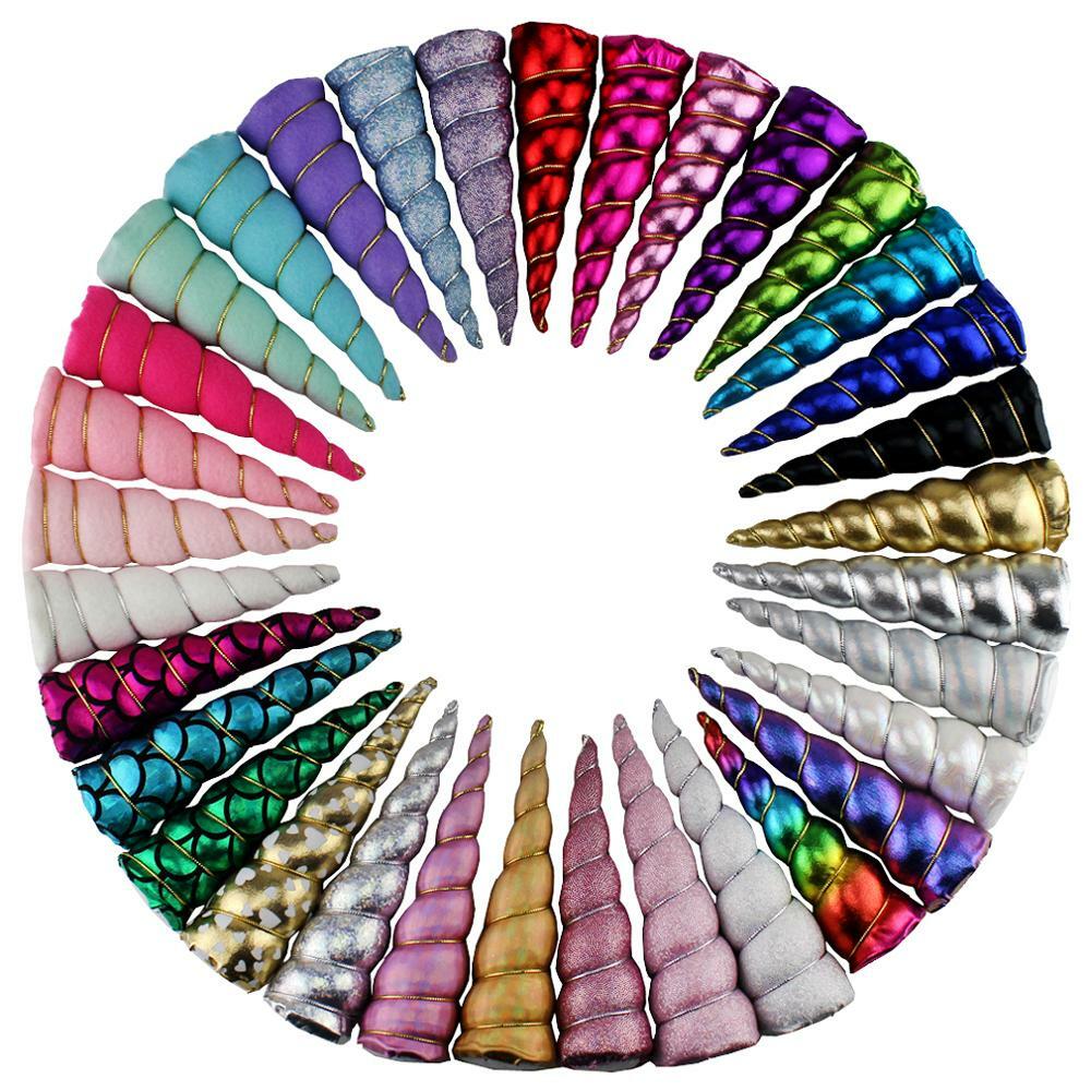 Unicorn Horn 5″ SMALL 30+ Colors! Plush for Craft Party Horse Cosplay