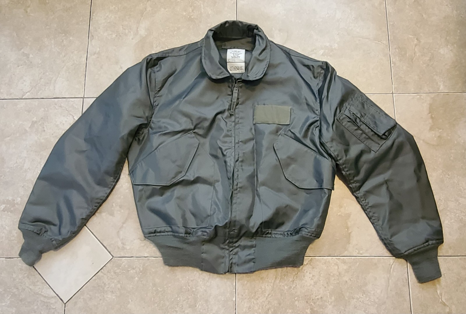 Vintage Summer Flyers Bomber Jacket CWU-36/P Carter Industries Airforce Men’s L