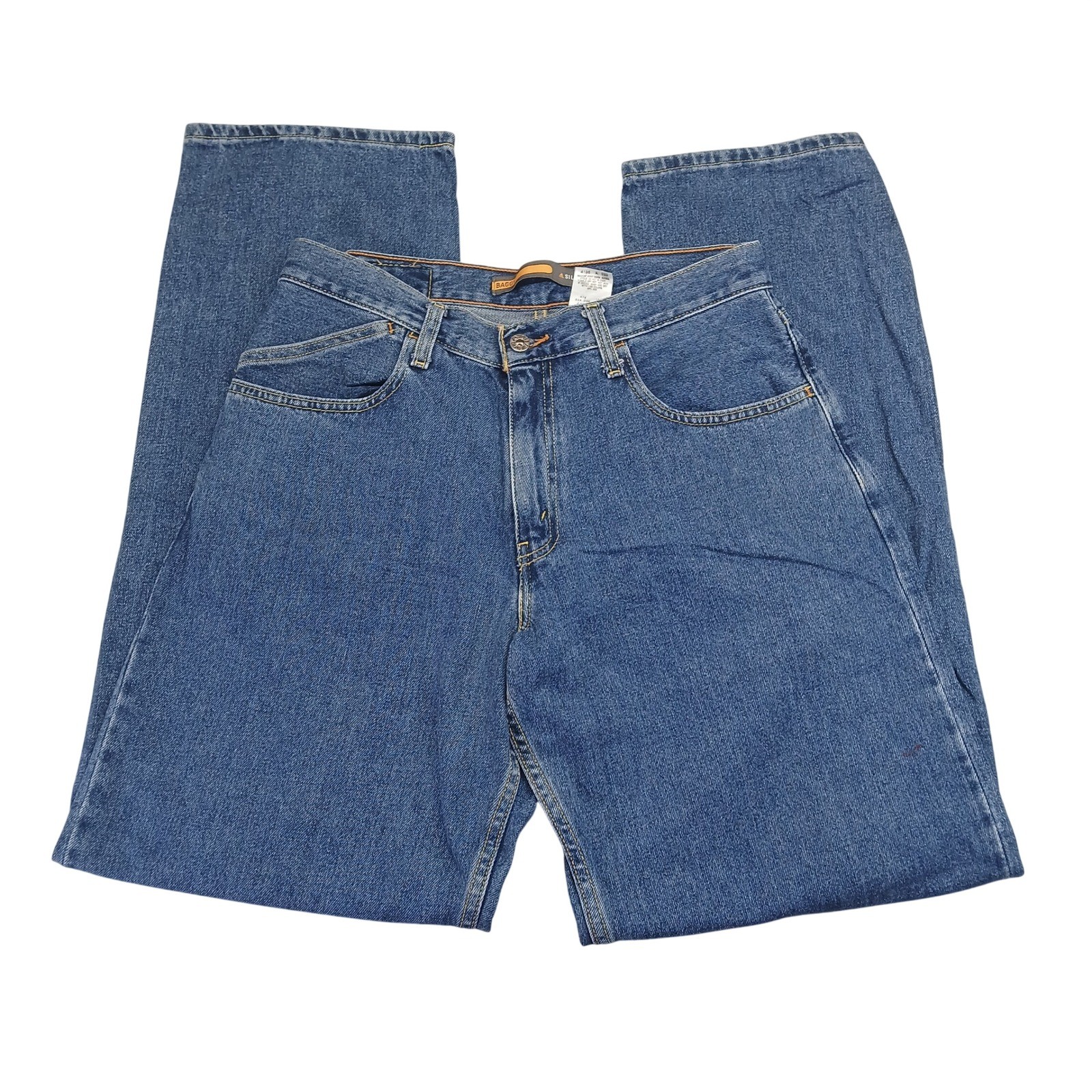 Levis SilverTab Baggy Jeans Mens 31×34 Blue Denim Vintage 2004 44599-0836