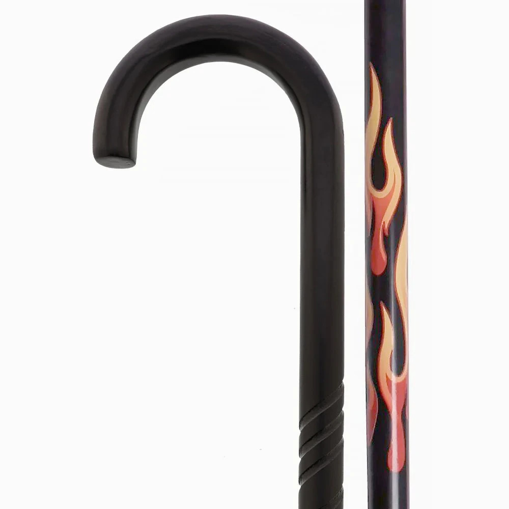 Dr House Walking Cane House Inspired TV Cane Prop Collector Black Beechwood 37″