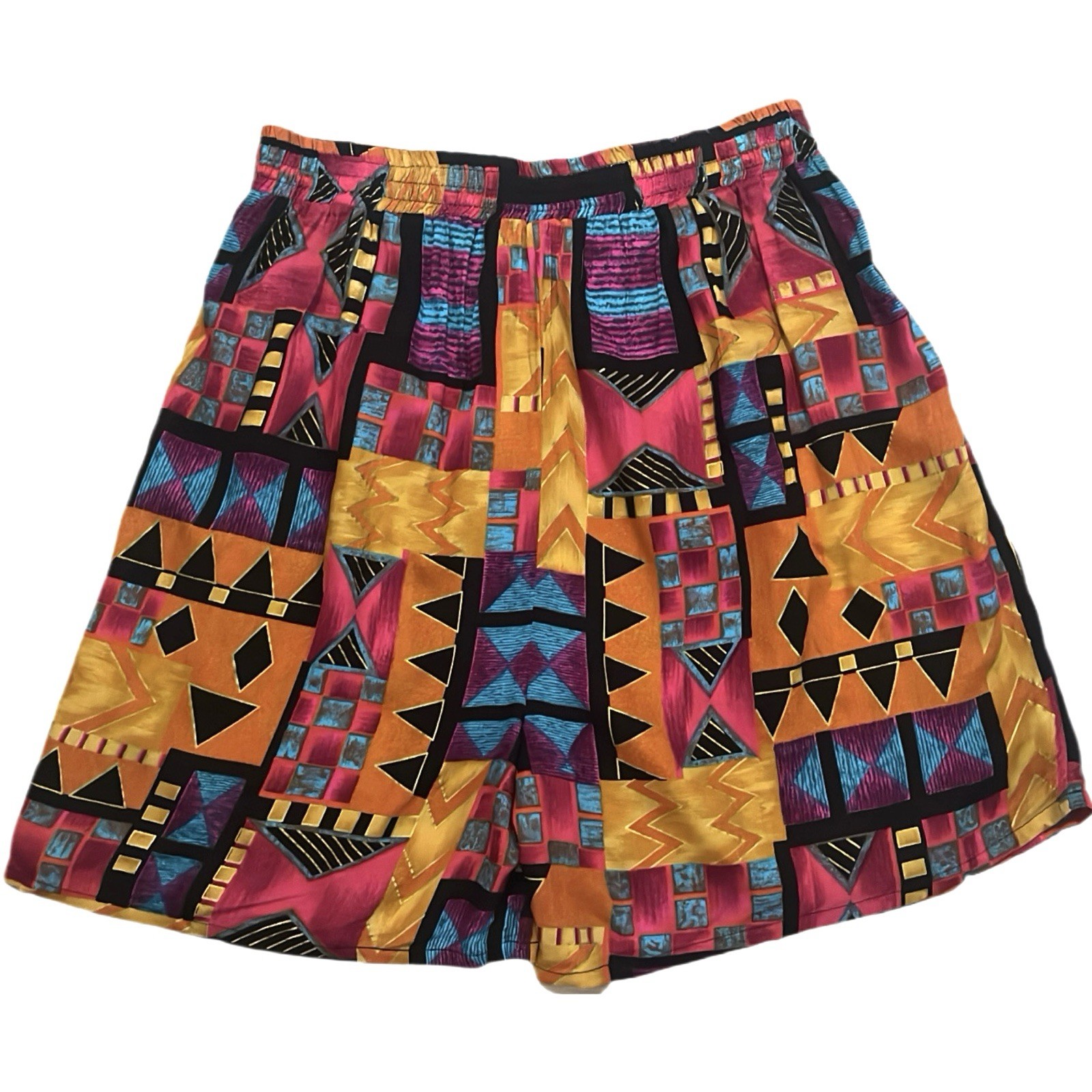 Vintage Pearl River Clothing Co Abstract Shorts