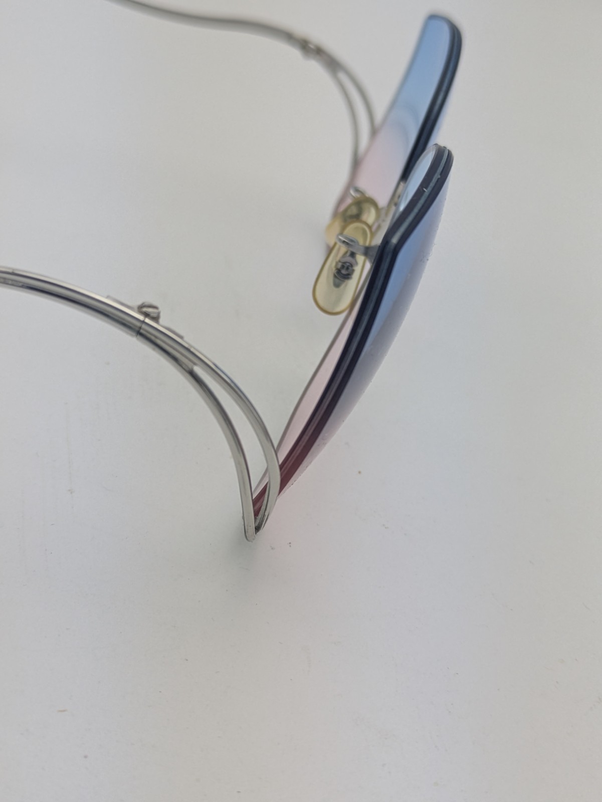 Vintage Versailles Two Tine Blue Pink 80’s Eye Glasses