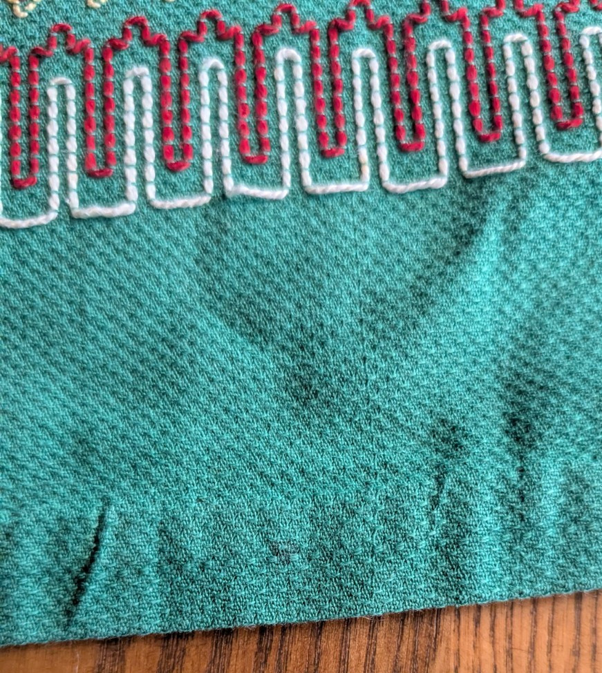 Vintage 1950’s Huck Weaving Skirt