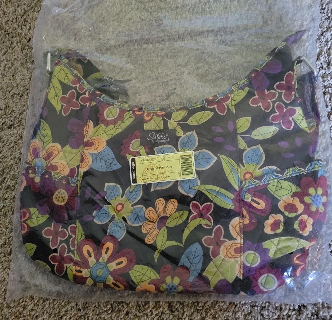 Longaberger Sisters Addison Handbag – Bliss – NEW in bag