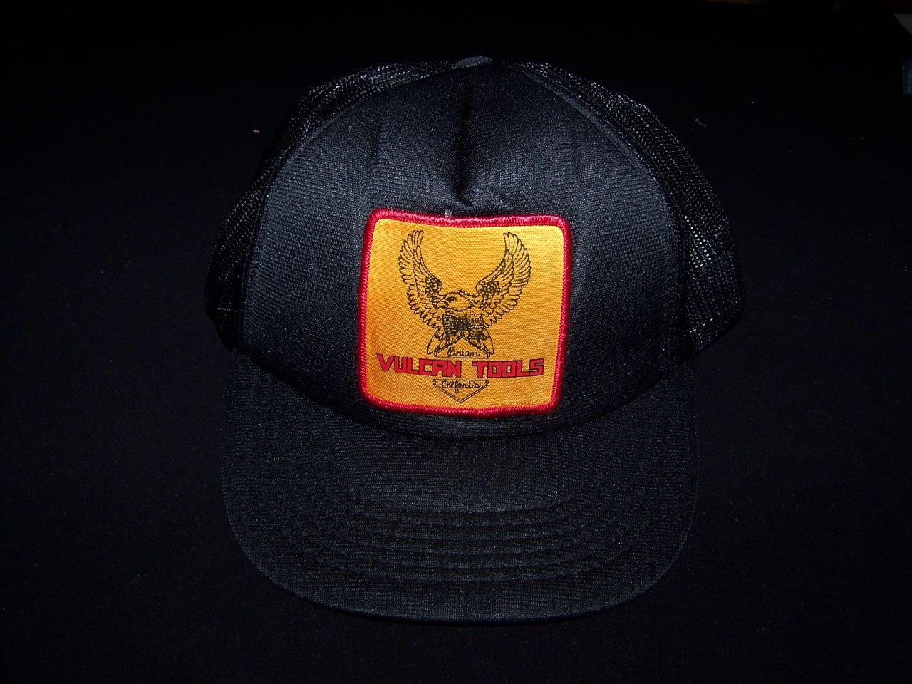 Vulcan Tools Vintage Snapback Brian O’Lferts 1980s Hat Mesh Back Truckers Cap