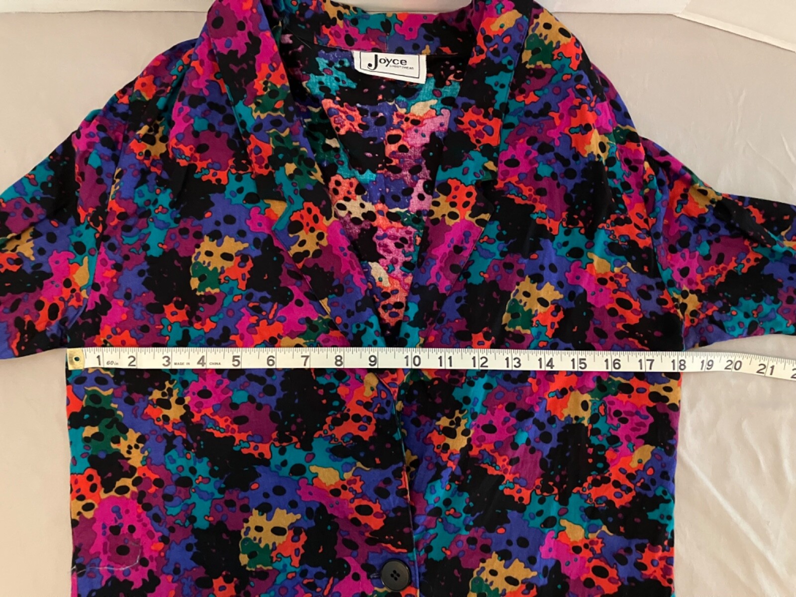 Vintage Joyce Sportswear lightweight blazer