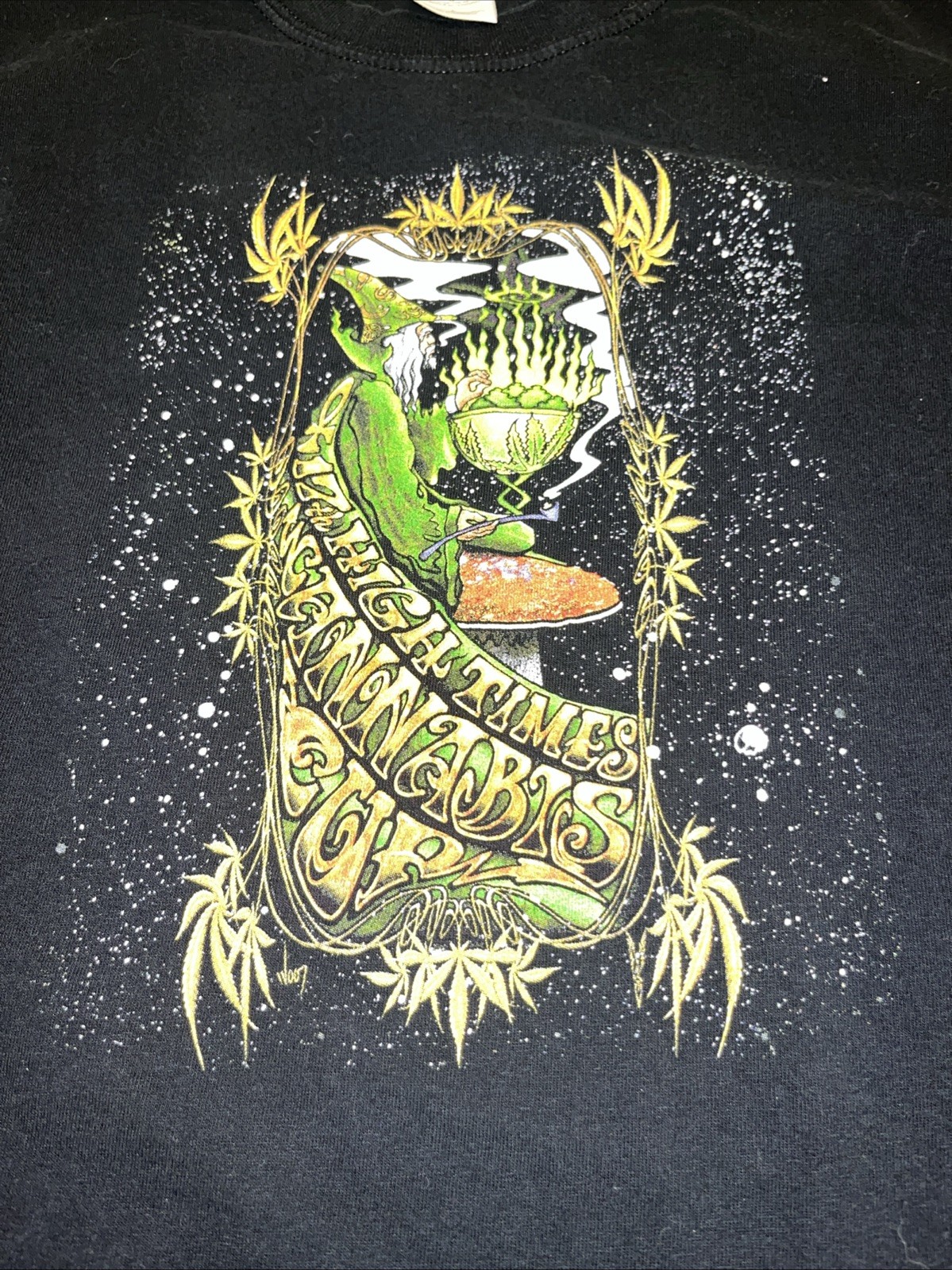 Vintage T-shirt Amsterdam 420 High Times 17 Th Annual Pot Hemp Cup Tshirt