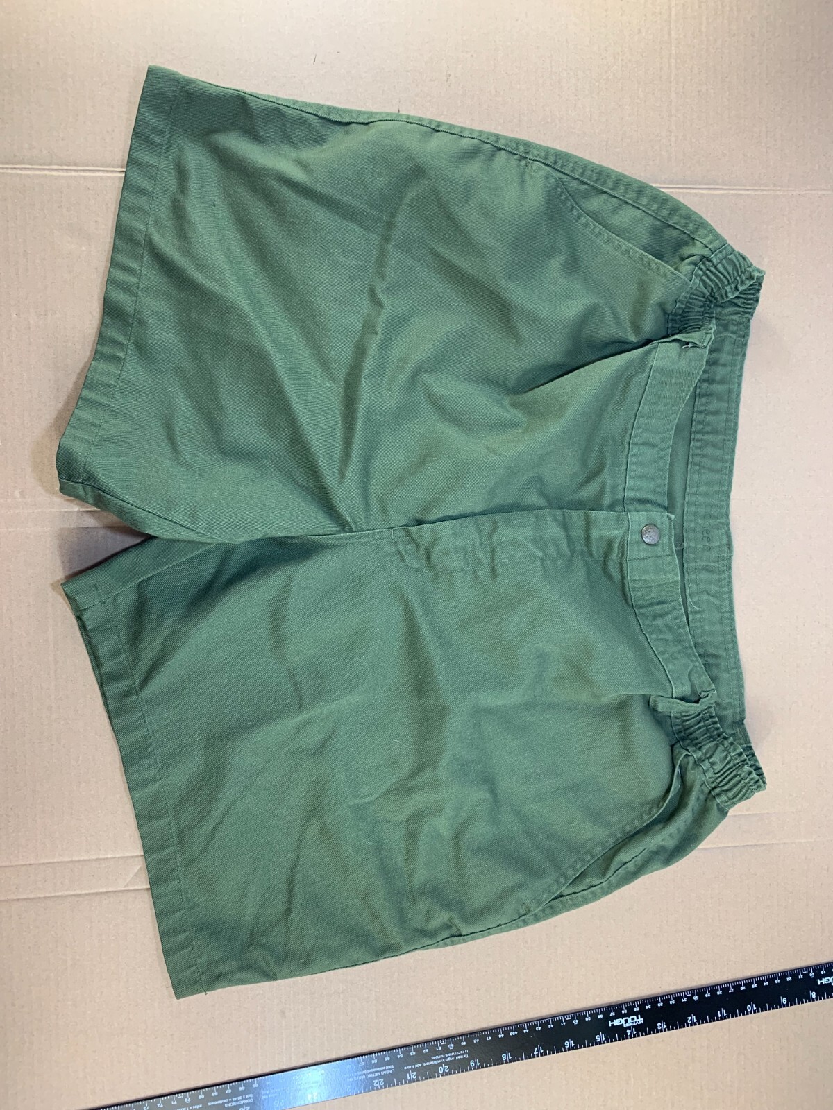 Vintage Adult Size Boy Scouts BSA Khaki Chino Military Shorts Pants Hiking 42 US