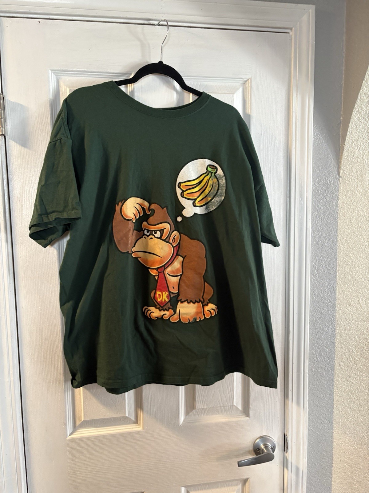 Donkey Kong Vintage Y2K Delta Super Nintendo Video Game Gamer T Shirt Men’s 2XL