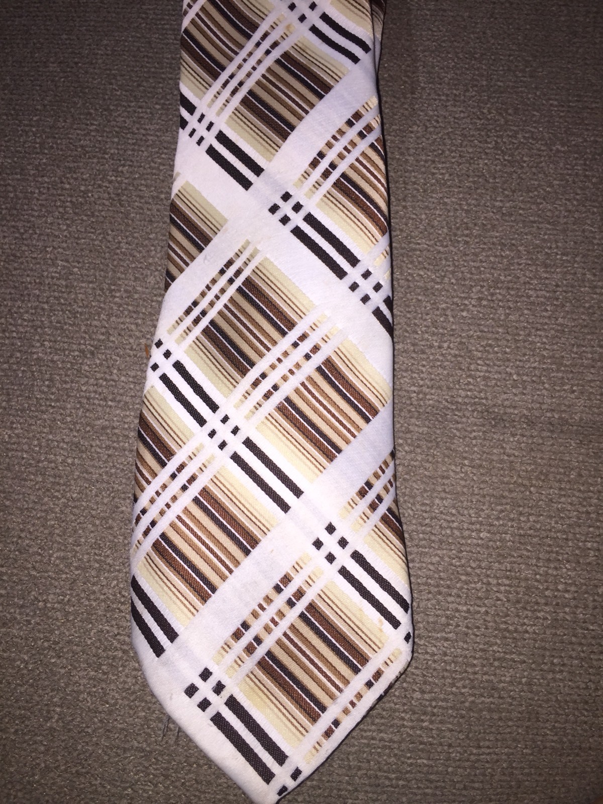 Vintage 60’s 70’s Tie 4 Inch WIDE Neck Tie Halloween Costume Trevira