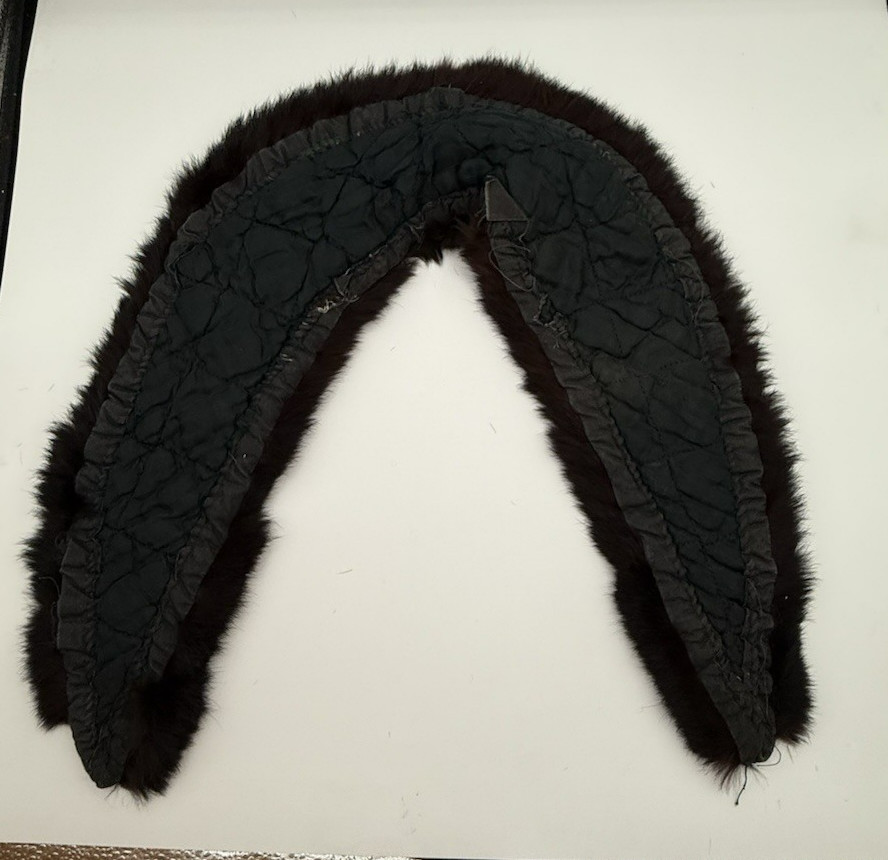 Vintage 14″ Dark Brown Mink Fur Collar