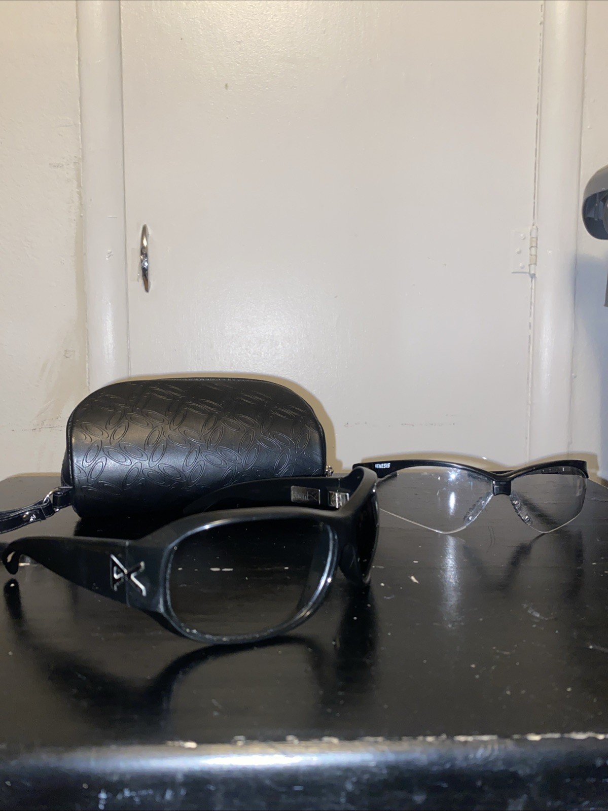 ANON Burton Rufus Black Sunglasses Unisex Vintage Shades FRAMES Only !!!