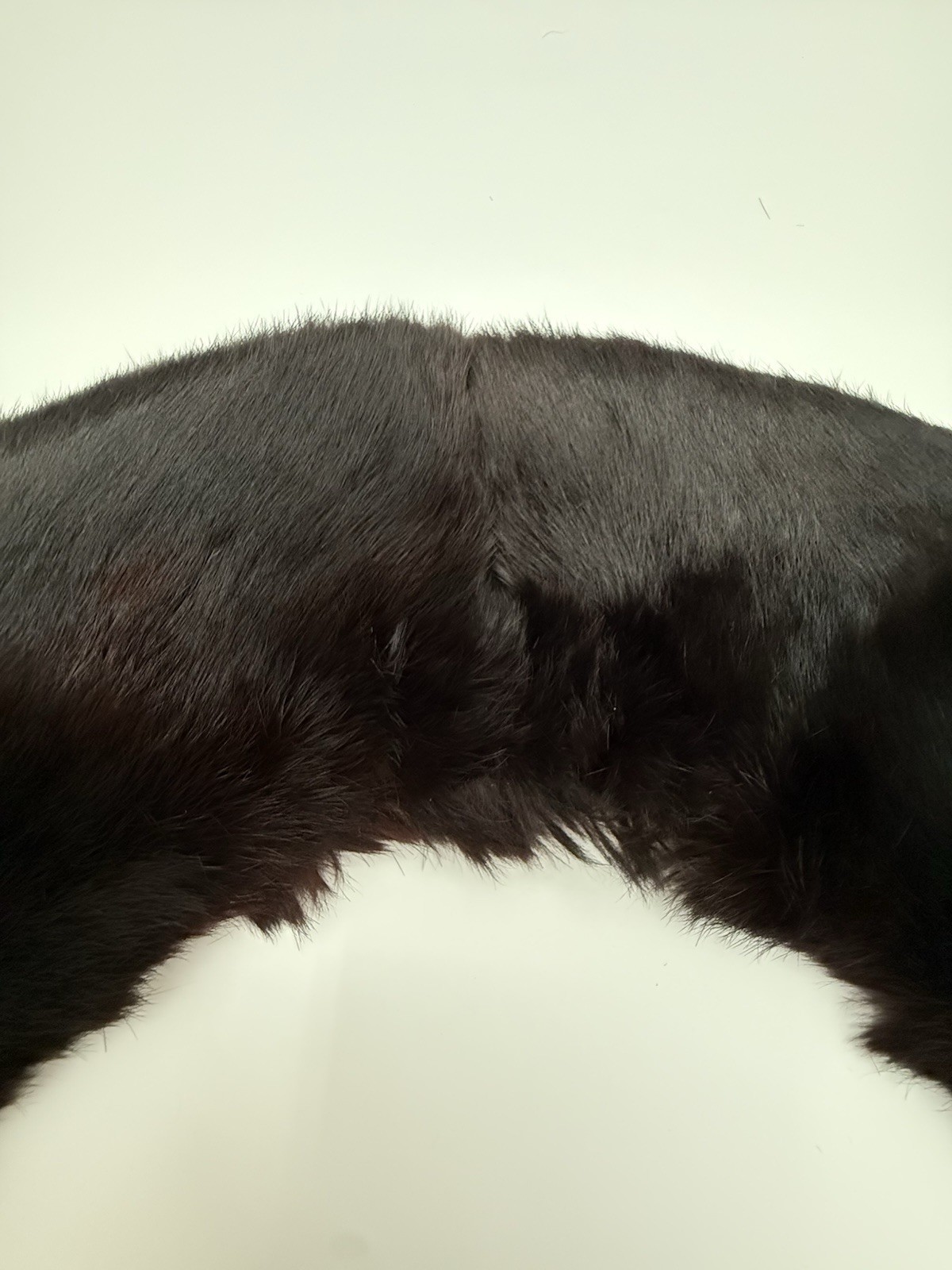 Vintage 14″ Dark Brown Mink Fur Collar