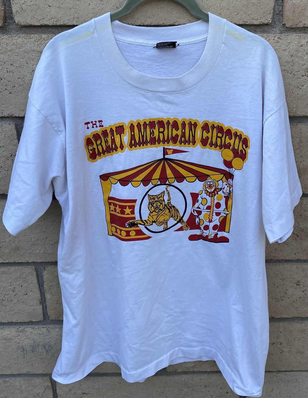 The Great American Circus Royal Wilson Marching Alliance T Shirt 90s XL Vintage