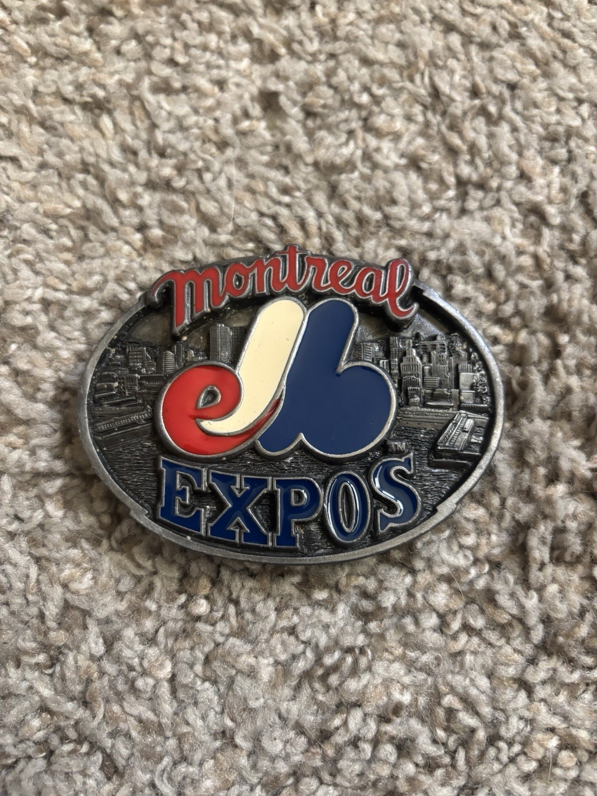 Montreal EXPOS Limited Belt Buckle MLB SISKIYOU 1989 made in USA /10000 NEW