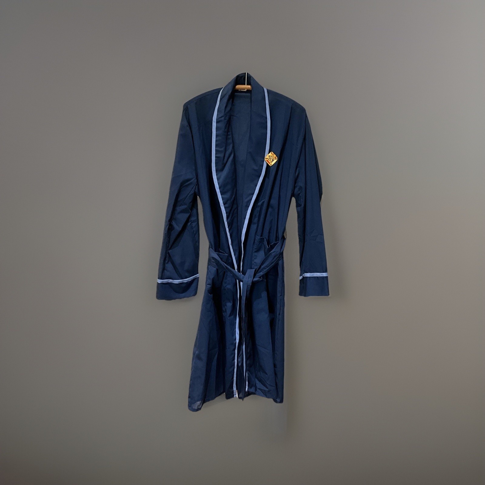 Vintage 1960s Royal Crest Casuals Knights Of Columbus Robe House Coat Mens L