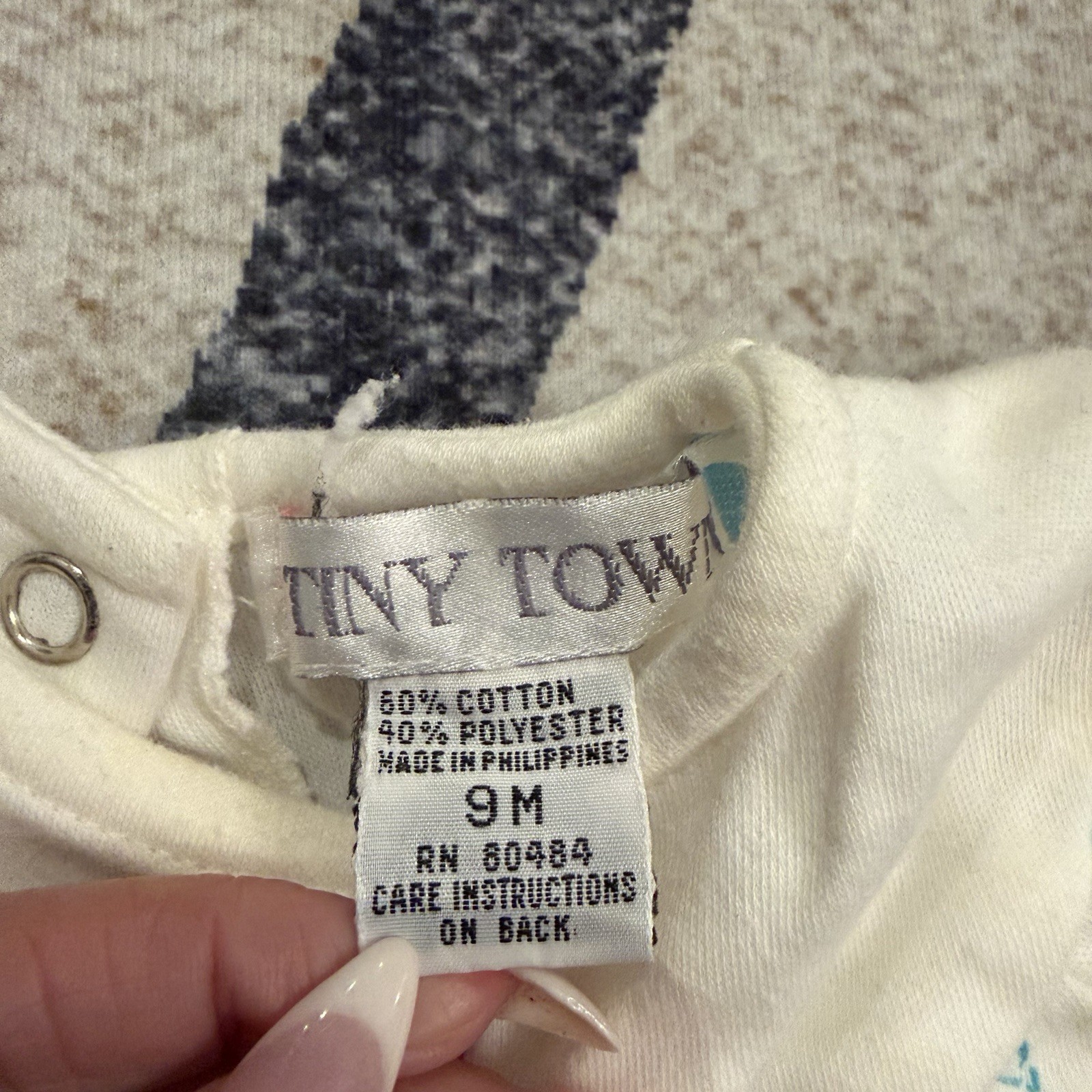 Tiny Town Togs Vintage 9M Little Girl’s Bubble EUC girl