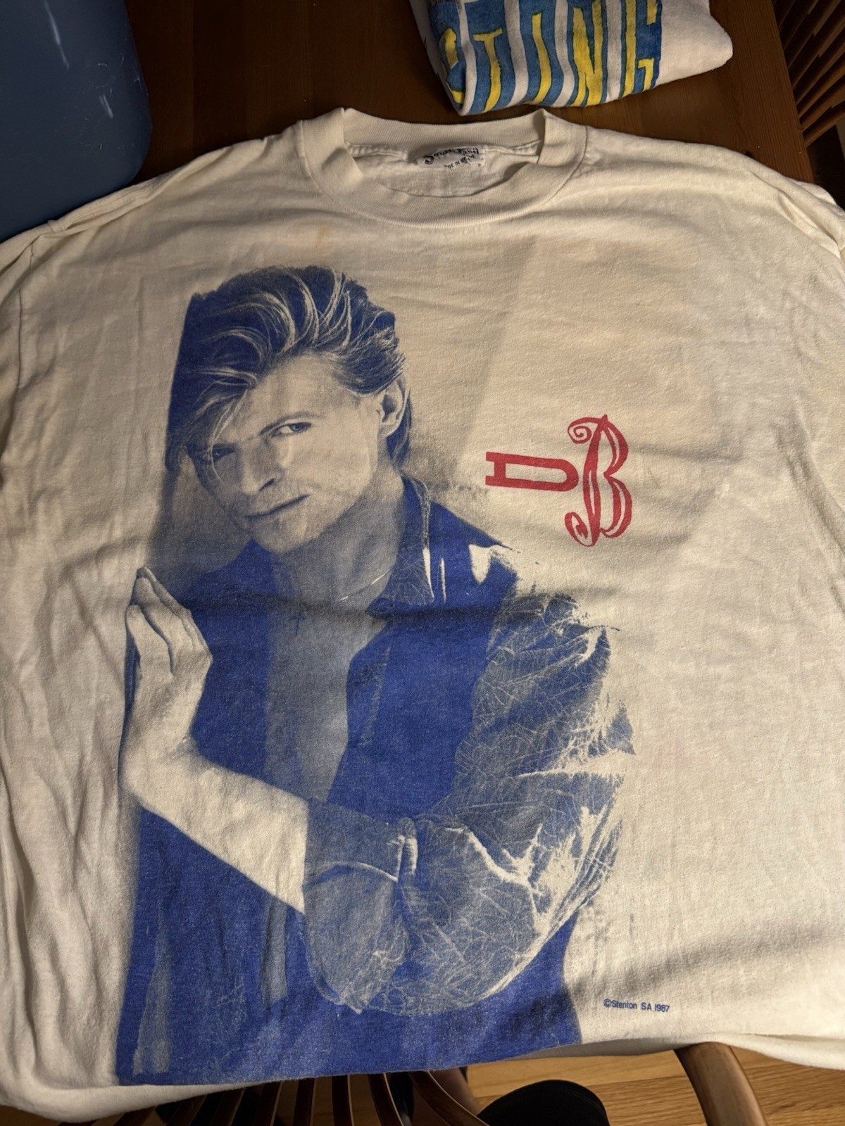 DAVID BOWIE THE GLASS SPIDER TOUR 1987 VINTAGE T-SHIRT MEN M/L Single Stitch!