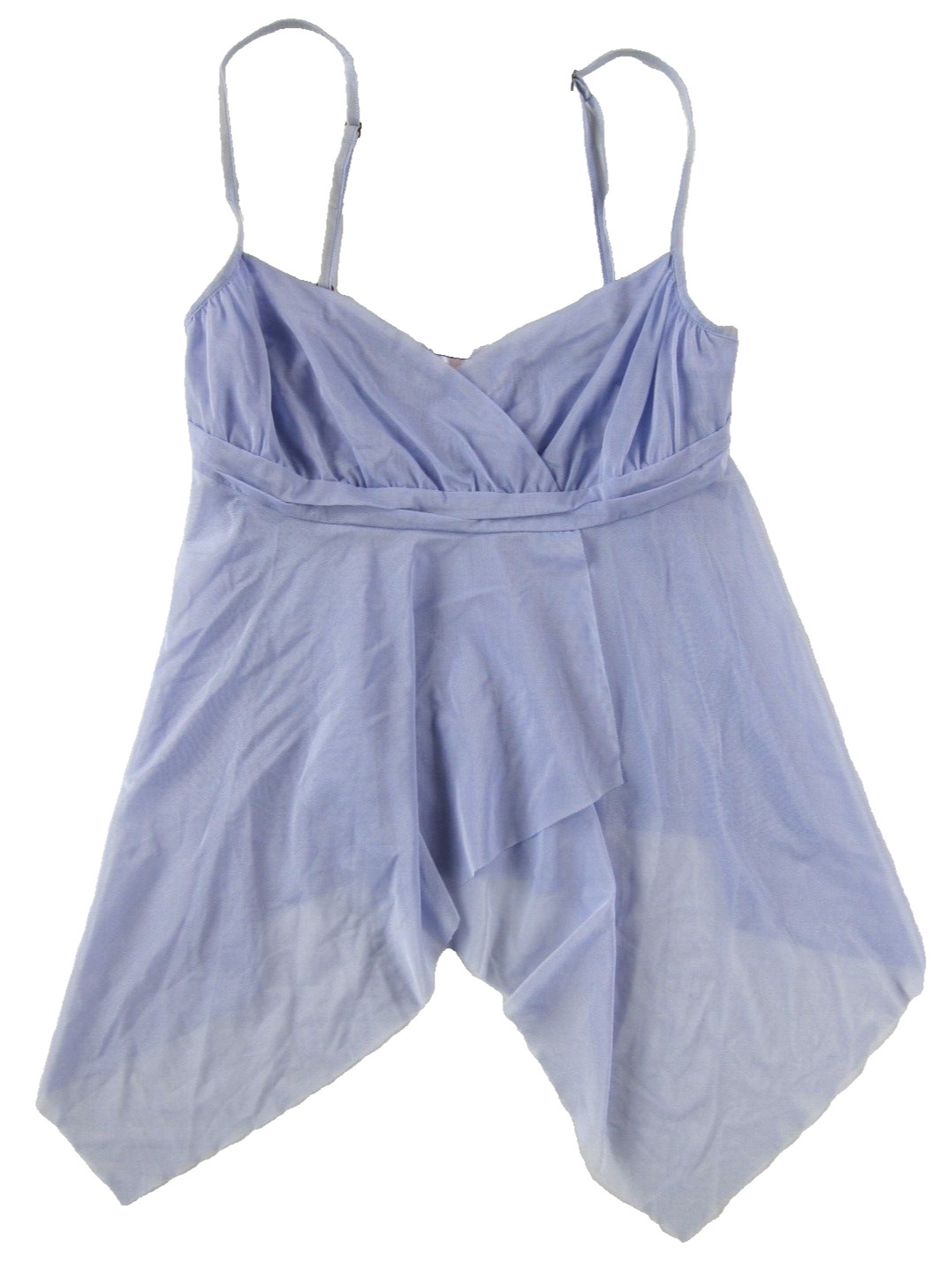 Victoria’s Secret Lavender Purple Stretch V-Neck Asymmetric lingerie Top Woman S