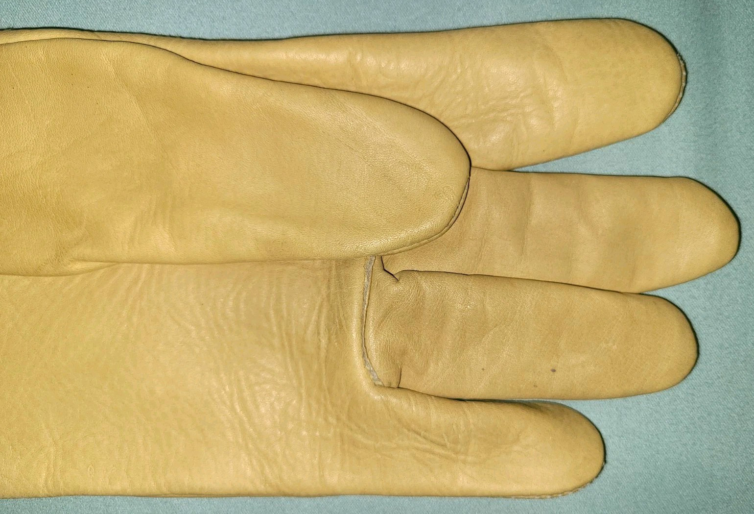 Vtg “Trucker’s Special” Wells Lamont leather gloves, men’s L – Freddy Krueger