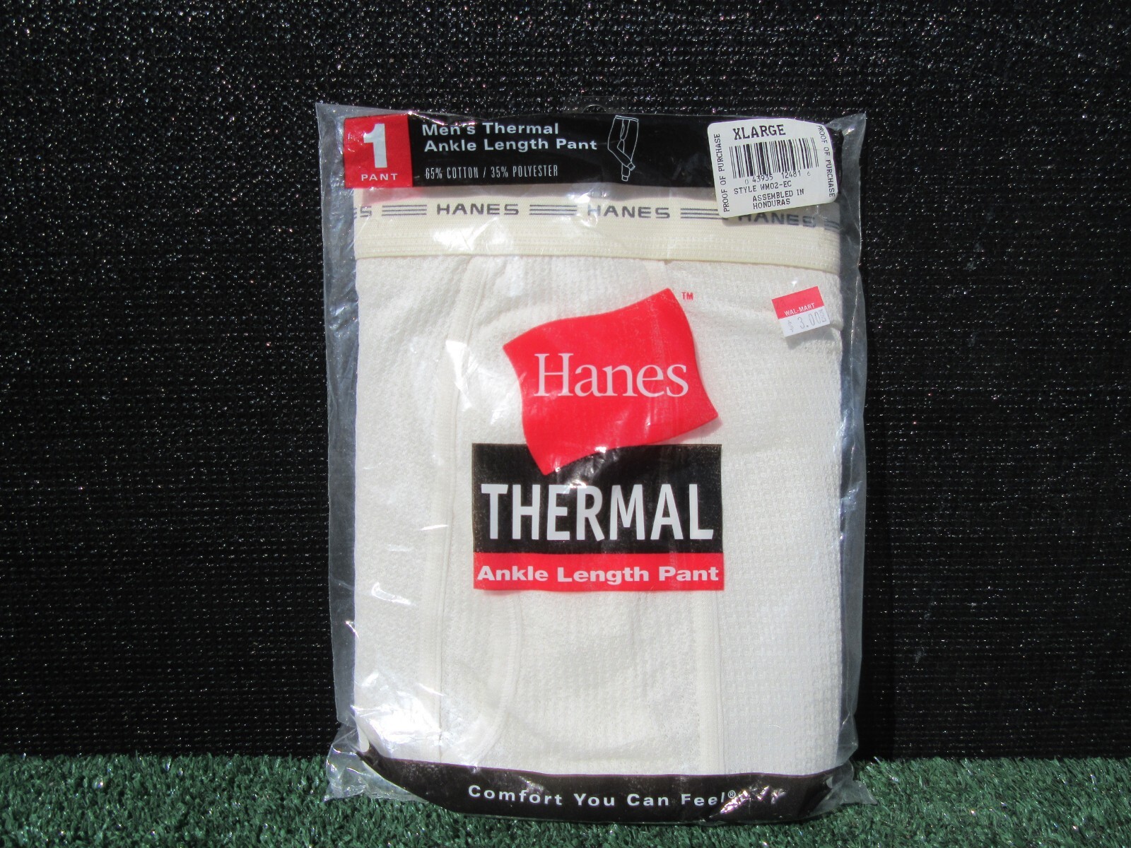 Vintage 2001 Hanes Men’s XL 42-44 Ankle Length Thermal Pants