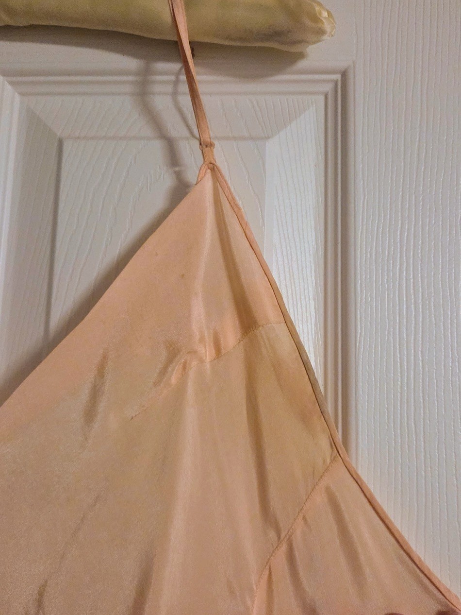 Glamorous Old Hollywood 1950s Sheer Gown With Real Feather Trim And Down Shawl