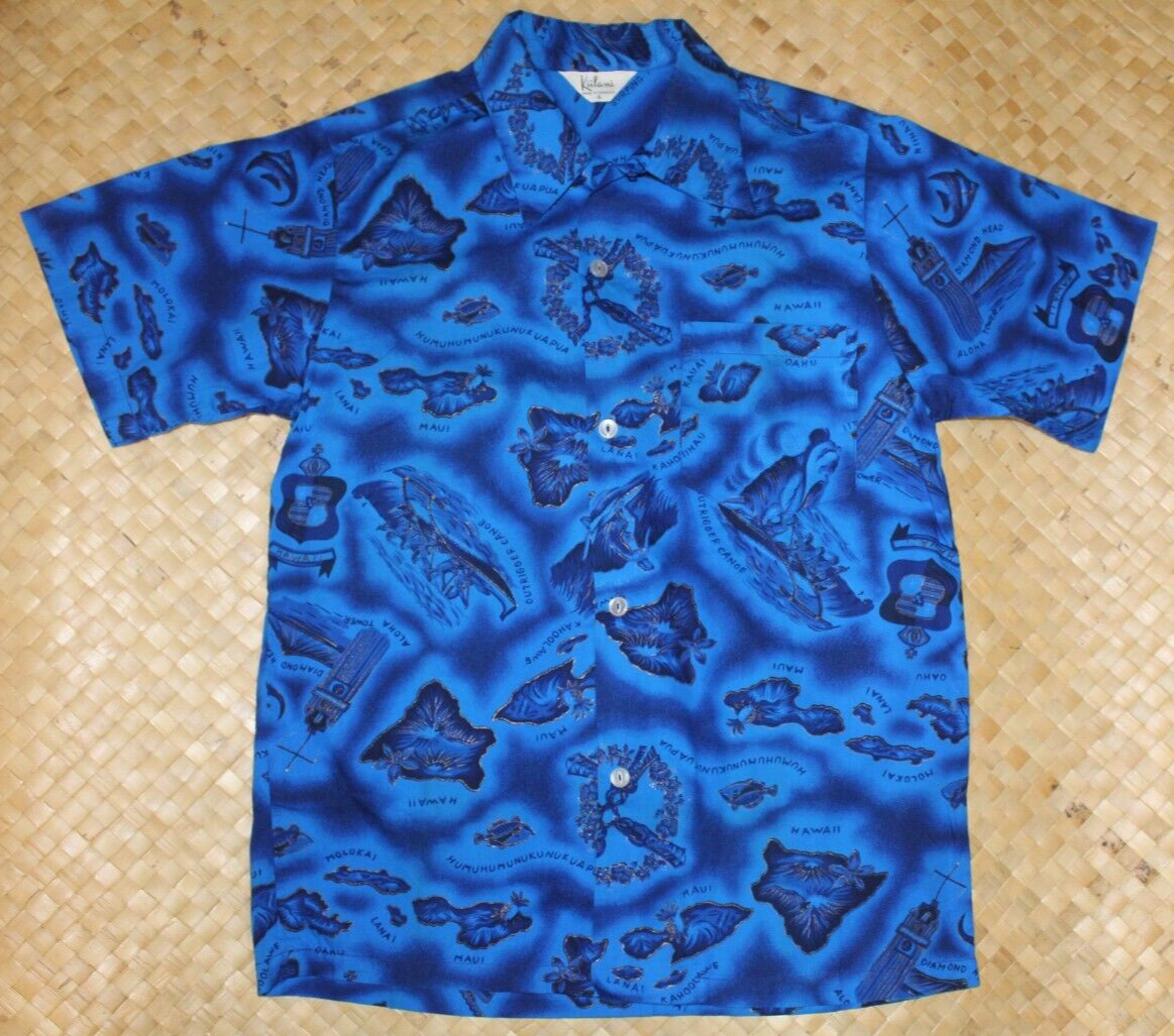 Vintage 1950’s “Kiilani” by Alfred Shaheen – Original Hawaiian Islands Design