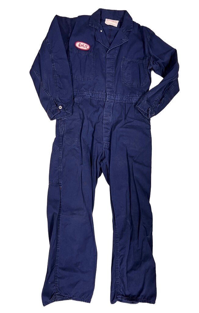Vtg Universal Overall Company Coveralls Stone Cutter s Uniform 42 Workwear Bob