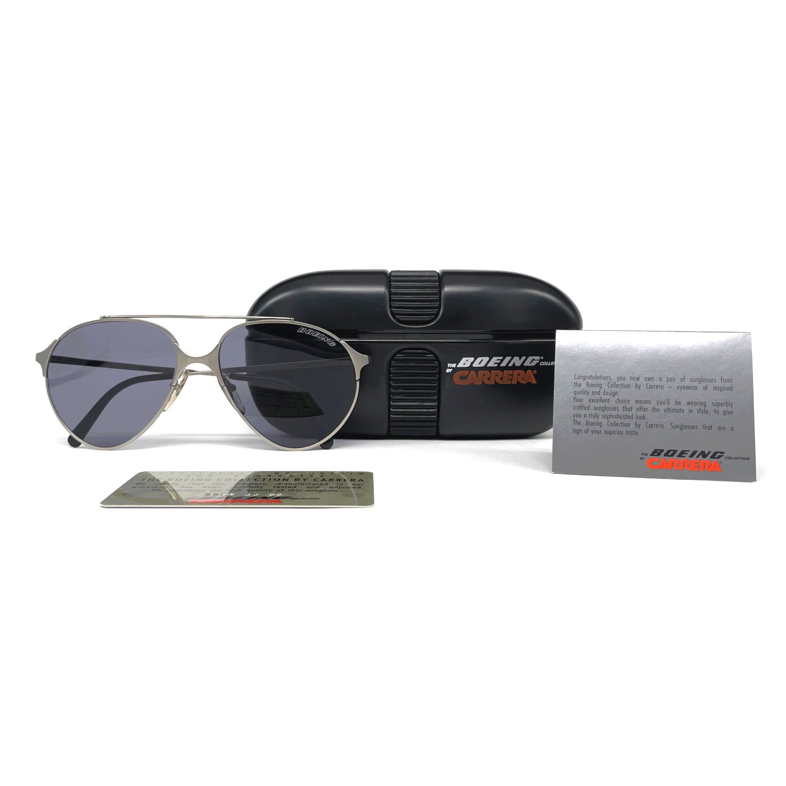 Vintage BOEING COLLECTION By CARRERA 5710 Sunglasses – Austria 1980’s – TITANIUM