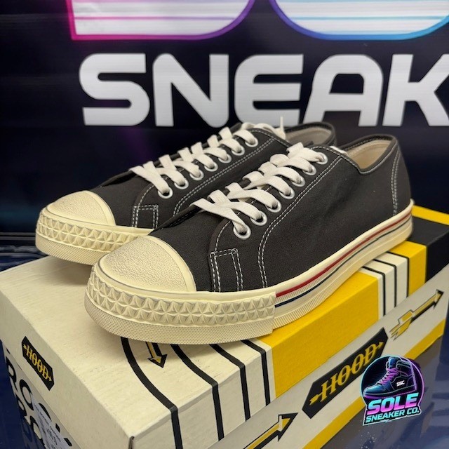 Hood 1967 Rocket Oxford Vintage Black ARC00467NBLCK Mens sneakers size 10