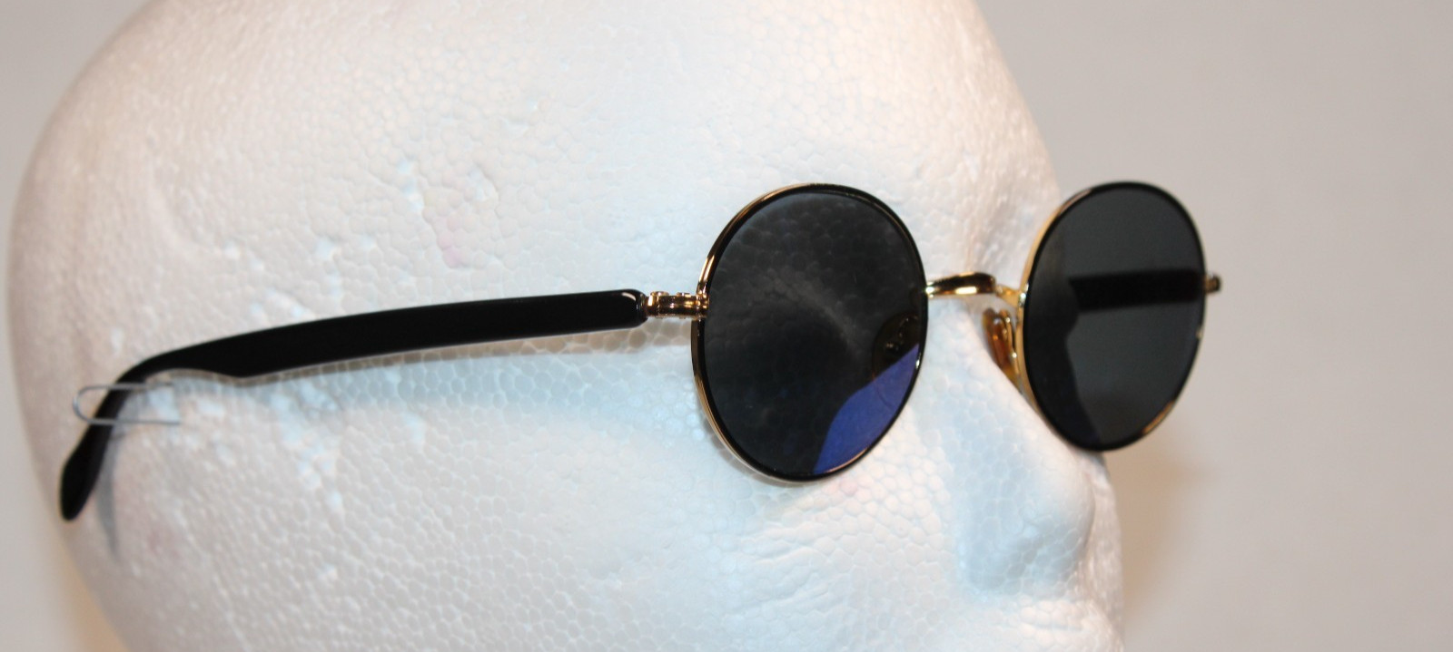Vintage chevignon Blue reflective madison french sunglasses NOS