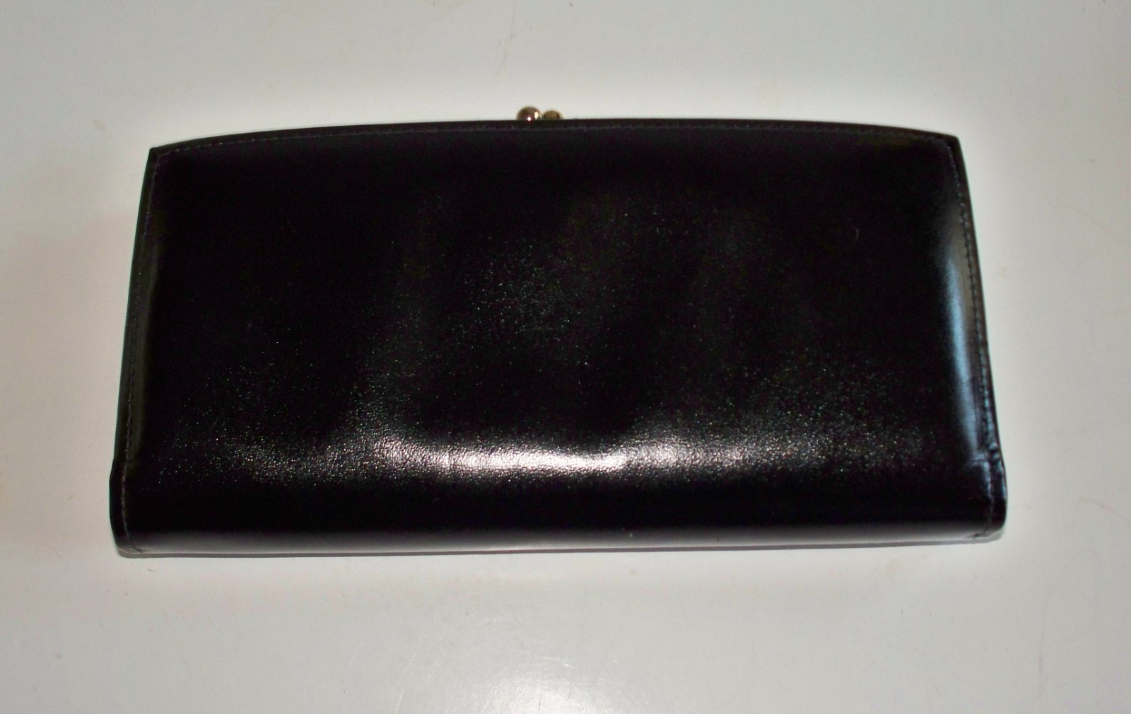 New VTG 1960’s Baronet Fifth Avenue Wallet Checkbook & Coin Purses Black – D3