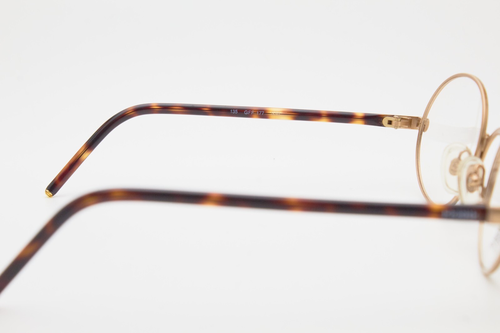 Vintage GIANFRANCO FERRE Slim Metal Oval Eyeglasses 90s | Office Siren Old Money