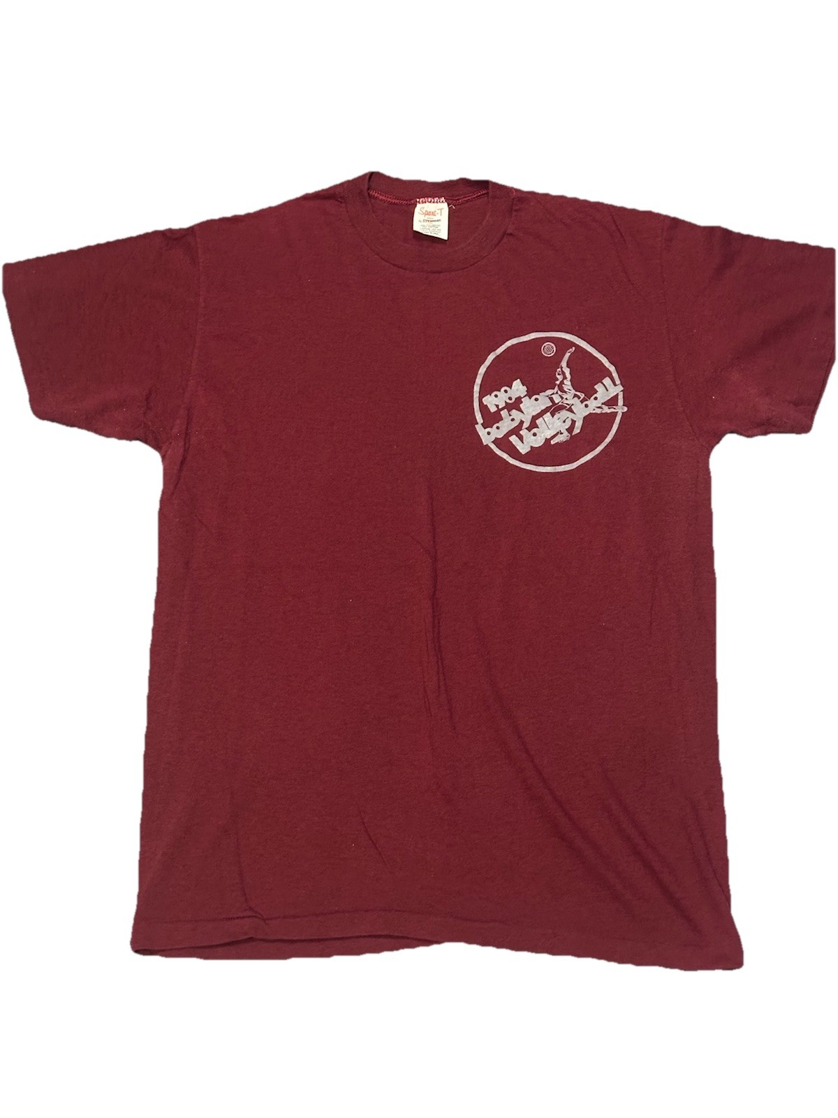 Vintage 80s Sport-T Stedman Babylon Volleyball 1984 T Shirt Size Large