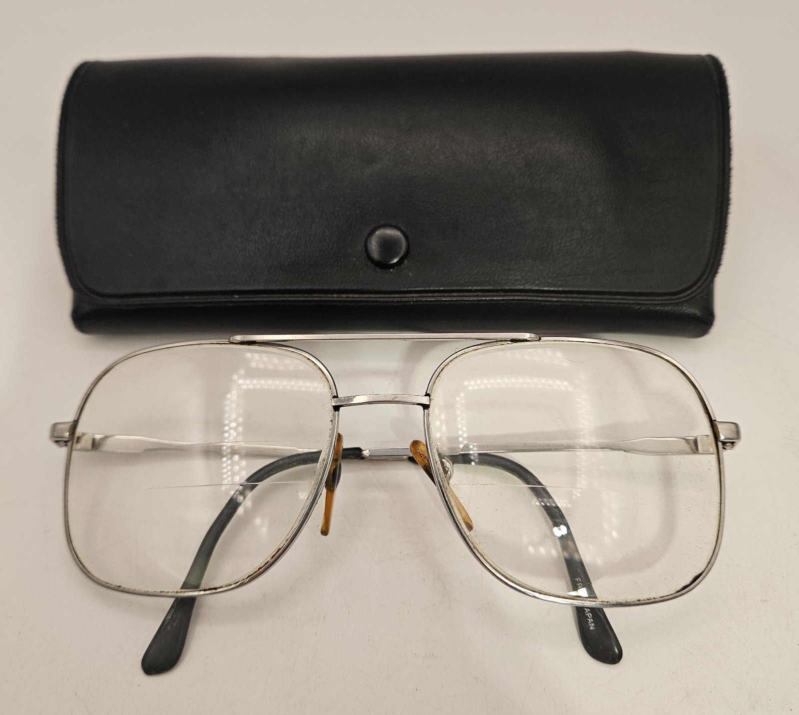 Vtg Europa 5 Gemini Glasses Stainless Steel Frame West Germany